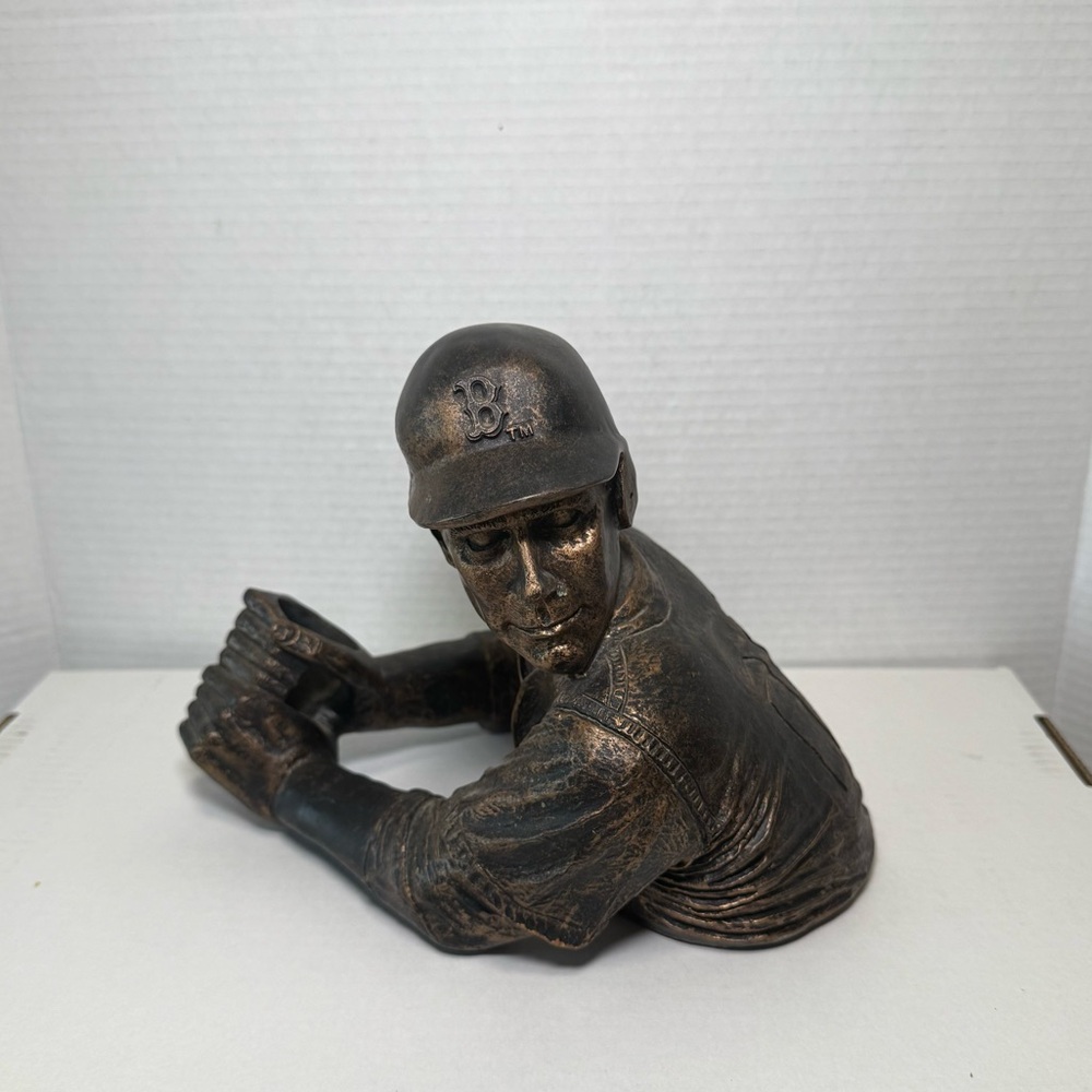 Boston Ted Sox Bam Vino Baseball Bat Wine Bottle Holder Sculpture Figure